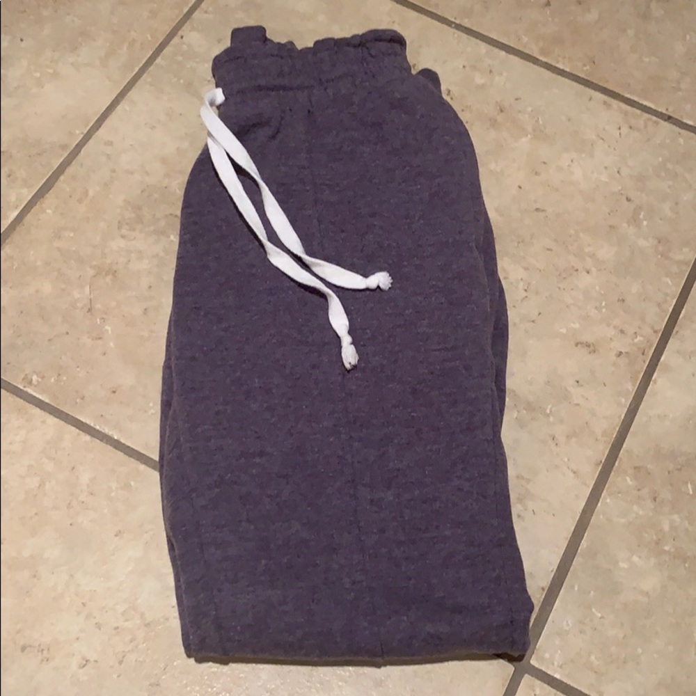 Purple Capri Sweatpant